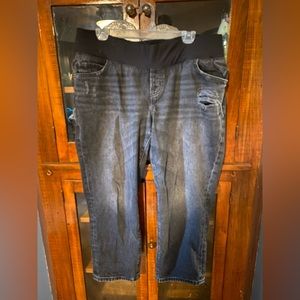 Old navy low panel maternity jeans